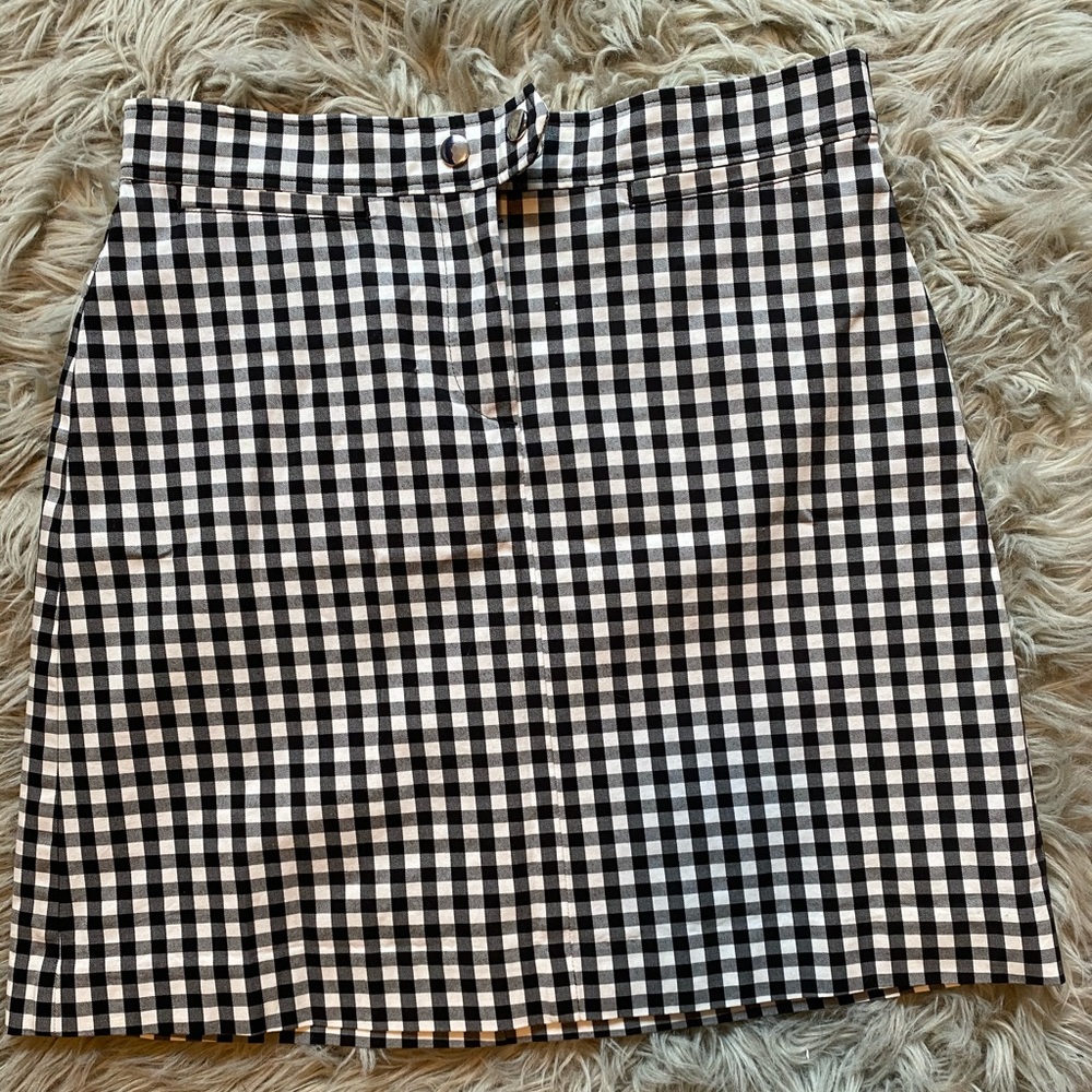 Anne Taylor Gingham Mini